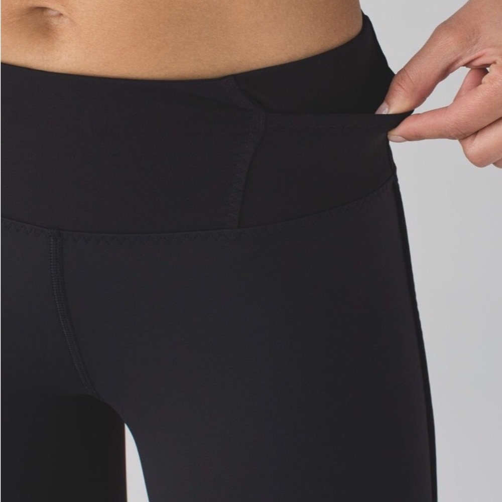 Lululemon Real Quick Tight Black Size 6 - Picture 4 of 11